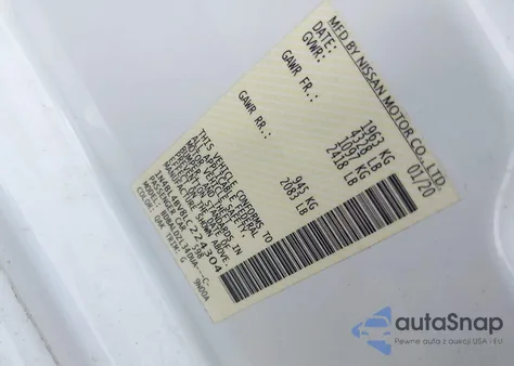 2020 Nissan Altima S Fwd from USA, damaged, VIN 1N4BL4BV8LC224304